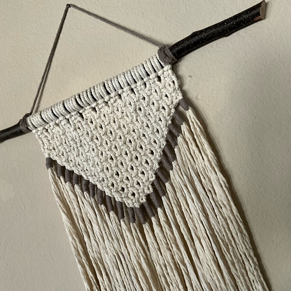 Handmade Macrame Wall hanging - Picture 2 of 2